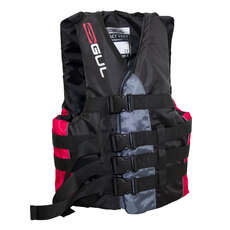Giubbotto Salvagente Gul Impact - Nero / Rosso - Sk7102-B4