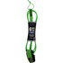 Guinzaglio Surfboard Sola 6Ft X 7Mm - Verde Brillante
