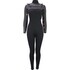 Muta Sola Nova 5/4Mm Con Cerniera Anteriore Da Donna - Nero/Ardesia
