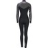 Muta Sola Nova 5/4Mm Con Cerniera Anteriore Da Donna - Nero/Ardesia
