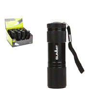 Torcia In Alluminio Summit Prolite 9 X Led - Nera