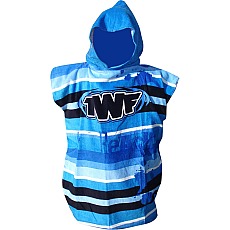 Twf Bambini Modifica Robe / Poncho - Blu Twf Bambini Modifica Robe / Poncho - Blu