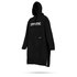 Mystic Poncho Long / Pile / Cambio Abito - Nero
