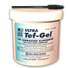 Uss Ultra Tef-Gel - Gel Anticorrosione - Vaschetta Da 450 G E 5 Pennelli