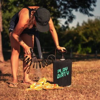 The Beachbox Shower Tank - Gioca Sporco | Nero