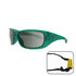 Occhiali Da Sole Triggernaut Dusk Watersports - Cristallo / Verde Oceano