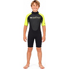 Muta 3Mm Shorty Typhoon Swarm Boys - Giallo Fiamma - 471251