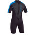 Muta Typhoon Swarm 3Mm Backzip Shorty - Blu 471101