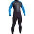 Muta Typhoon Swarm 3 / 2Mm Con Chiusura A Cerniera Piatta Con Cerniera Posteriore - Nero / Blu - 471001
