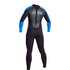 Muta Typhoon Swarm 3 / 2Mm Con Chiusura A Cerniera Piatta Con Cerniera Posteriore - Nero / Blu - 471001