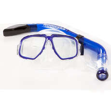 Typhoon Pro Maschera E Snorkel Set - Adulti - Blu Typhoon Pro Maschera E Snorkel Set - Adulti - Blu