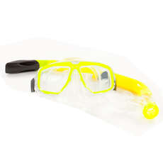 Typhoon Pro Maschera E Snorkel Set - Adulti - Giallo Typhoon Pro Maschera E Snorkel Set - Adulti - Giallo