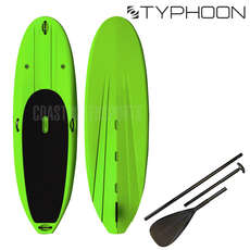 Typhoon Surfer 9'9 "sup Paddle Board & Paddle - Verde Typhoon Surfer 9'9 "sup Paddle Board & Paddle - Verde