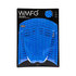 Wmfg Kiteboard Traction Pad - Pad Classico Six Pack - Blu / Bianco