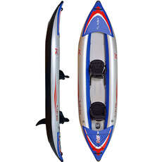 Z-Pro Flash 200 Pacchetto Kayak E Pompa Gonfiabile Per 2 Persone Ad Alta Pressione