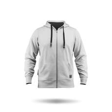 Zhik Mens Zip Fleece Hoodie - Grigio Zhik Mens Zip Fleece Hoodie - Grigio
