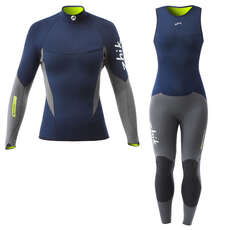 Bundle Di Zhik Womens Superwarm V Skiff Suit / Top Kit
