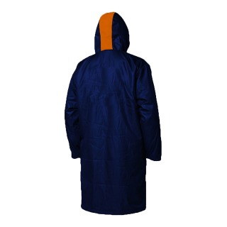 Zone3 Parka Poncho Vestaglia - Navy/arancioneo