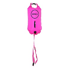 Zone3 Swim Buoy Nuoto In Acque Libere Tow Float Dry Bag - Hi-Viz Pink -28L Zone3 Swim Buoy Nuoto In Acque Libere Tow Float Dry Bag - Hi-Viz Pink -28L