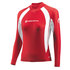 Neil Pryde Elite Rashguard Donna - Rosso / Bianco