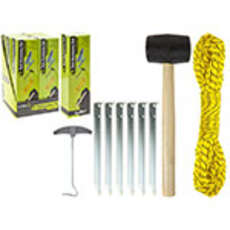 Pacchetto Accessori Tenda Summit: Set Di Mazze, Picchetti, Guy & Peg Remover