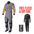 Crewsaver Fase2 Junior Muta Stagna - Free Fleece & Drybag