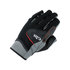 Gill Campionato Breve Finger Gloves Vela - Nero / Grigio