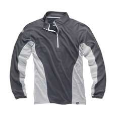 Gill I2 Mens Maniche Lunghe Zip Collo - Cenere / Argento Gill I2 Mens Maniche Lunghe Zip Collo - Cenere / Argento