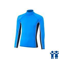 Gill Junior Manica Lunga Pro Rash Vest - Blu