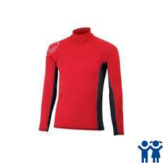 Gill Junior Manica Lunga Pro Rash Vest - Red Gill Junior Manica Lunga Pro Rash Vest - Red