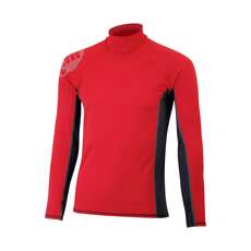 Gill Mens Manica Lunga Pro Rash Vest - Red