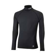 Gill Mens Manica Lunga Uv Rash Vest - Nero Gill Mens Manica Lunga Uv Rash Vest - Nero
