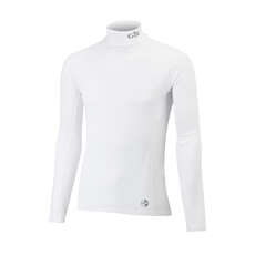 Gill Mens Manica Lunga Uv Rash Vest - Bianco Gill Mens Manica Lunga Uv Rash Vest - Bianco