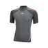 Gill Mens Sport Uv Short Sleeve Rash Vest - Ash / Grafite