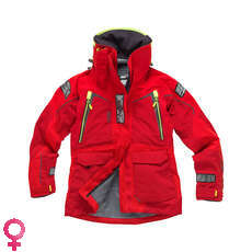 Gill Os1 Womens Offshore Sailing Jacket - Rosso Gill Os1 Womens Offshore Sailing Jacket - Rosso