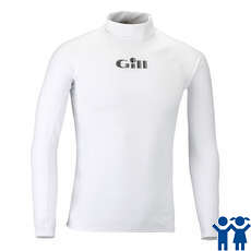 Gill Junior Uv Maniche Lunghe Rash Vest - Bianco Gill Junior Uv Maniche Lunghe Rash Vest - Bianco
