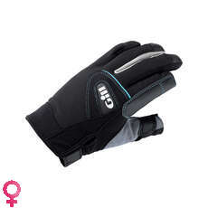 Gill Womans Championship Long Finger Sailing Gloves - Nero