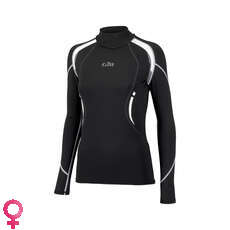 Gill Womens Hydrophobe Manica Lunga Manica - Nero Gill Womens Hydrophobe Manica Lunga Manica - Nero