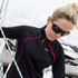 Gill Donna Thermogrid Zip Neck - Nero