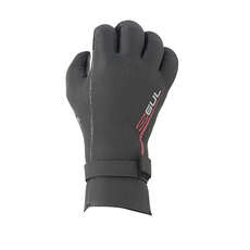 Gul Delta Mesh Pre-Bent 3 Millimetri Muta Guanti - Nero / Rosso Gul Delta Mesh Pre-Bent 3 Millimetri Muta Guanti - Nero / Rosso