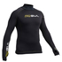 Gul Evotherm Flatlock Manicotto Lungo Termico Rashguard - Nero / Nero