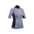 Gul Evotherm Donne Piatte Manica Corta Rash Guard - Grigio / Nero