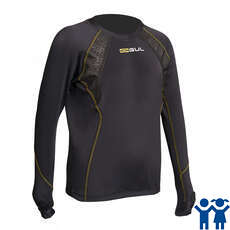 Maglia Termica Manica Lunga Gul Junior Evolite - Nera