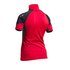 Gul Junior Flatlock Manica Corta Rashguard - Rosso / Nero