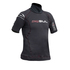 Gul Junior Flatlock Termica Manica Corta Rashguard - Nero / Nero
