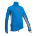 Gul Junior Girls Manica Lunga Rashvest - Blu / Argento