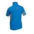 Gul Junior Girls Manica Corta Rashvest - Blu / Argento
