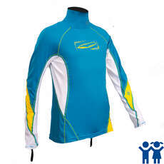 Gul Junior Manica Lunga Rashvest - Crip / Bianco Gul Junior Manica Lunga Rashvest - Crip / Bianco