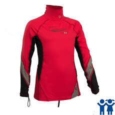 Gul Junior Manica Lunga Rashvest - Rosso / Nero Gul Junior Manica Lunga Rashvest - Rosso / Nero