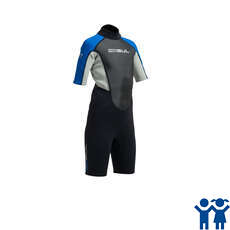 Gul Junior Risposta 3/2 Millimetri Piatte T2 Shorty Neoprene - Nero / Blu